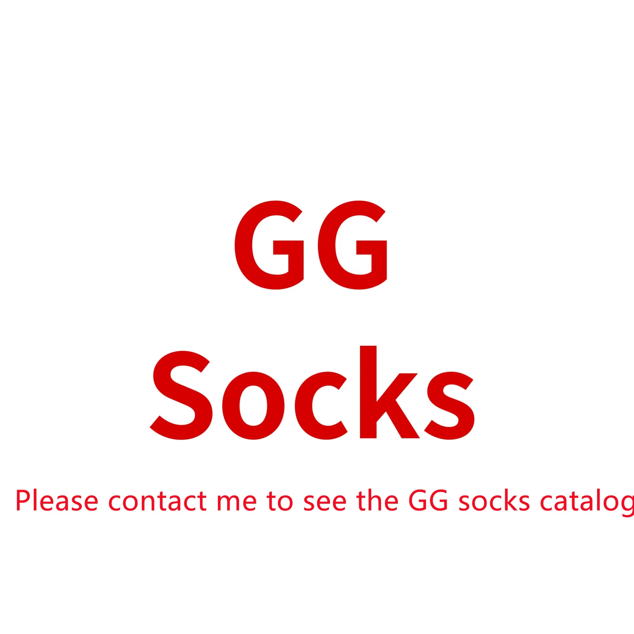 Factory direct sales high fashion name brand double gg socks 100% cotton luxury long women designer socks