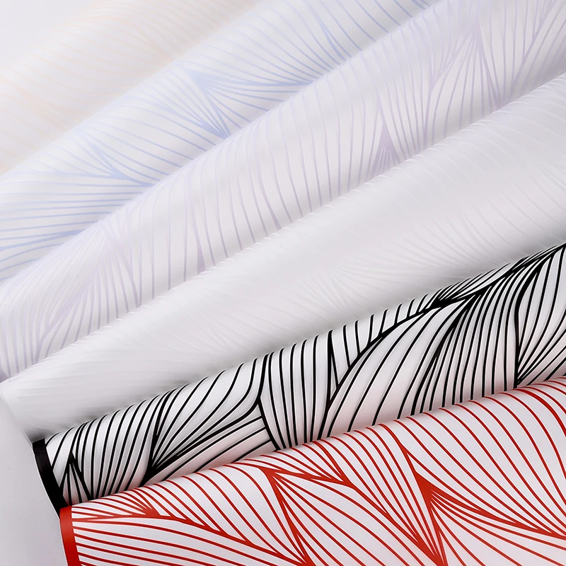 2024 Luxury 58*58cm Mexican Flower Wrapping Paper Quicksand Design Printed Flower Packaging Paper for Florist