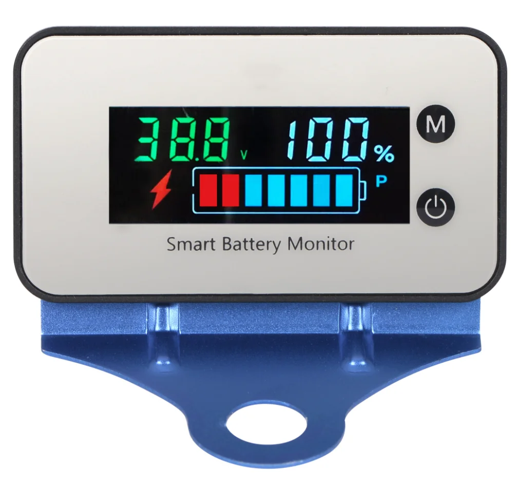 IPX7 waterproof motorcycle lead-acid lithium battery voltage percentage meter detection monitor