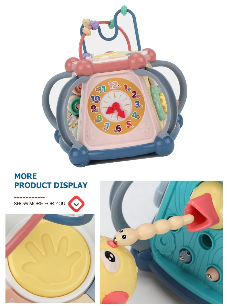 New arrival baby drum game musical toy for kids babies girl boy 7 in 1 educational learning instrument activity toys