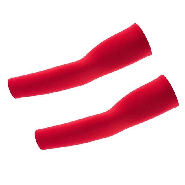 Oem sun protection waterproof basketball baseball volleyball football compression custom ice polyester arm sleeves