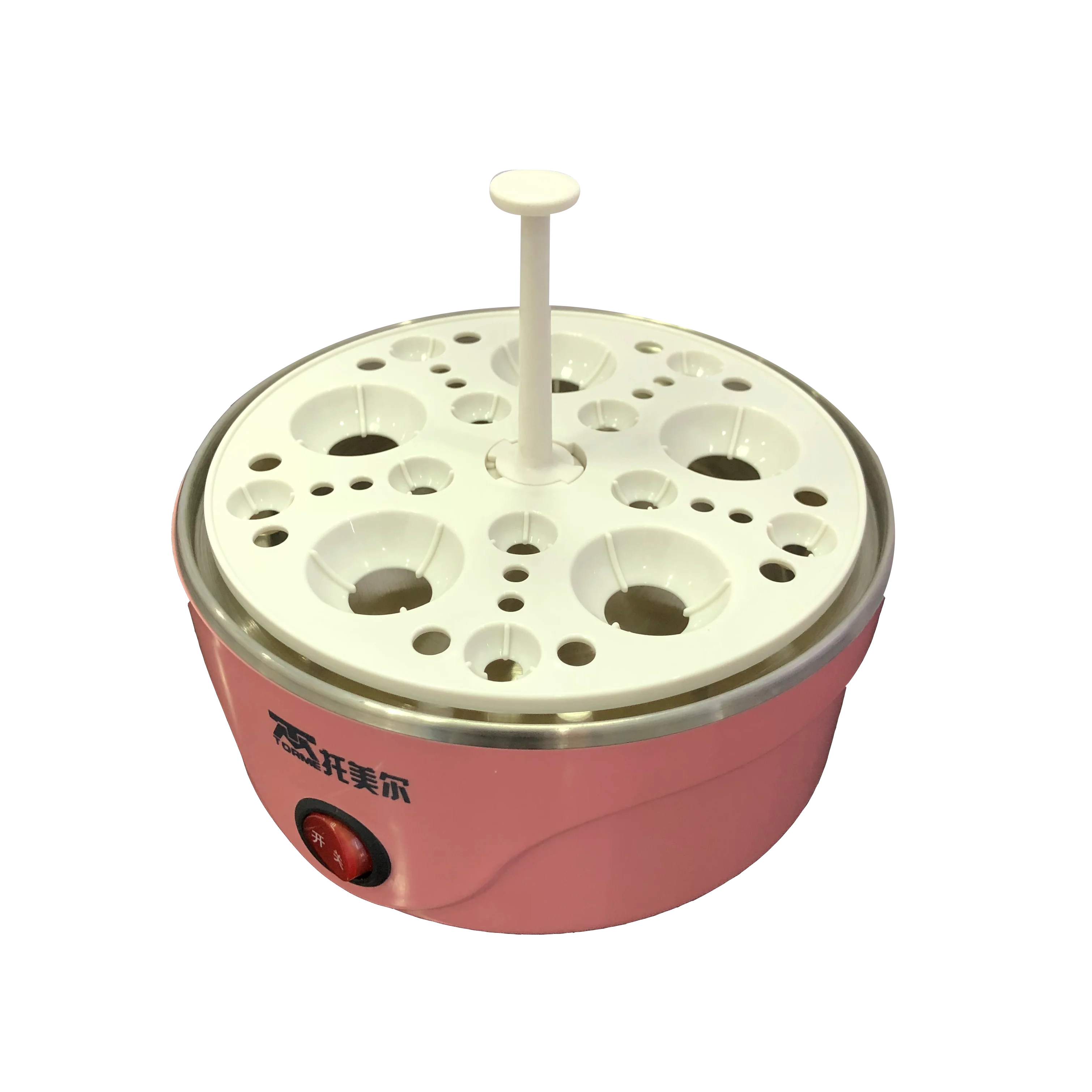 Дешевый пластиковый Электрический котел для яиц на 5 яиц