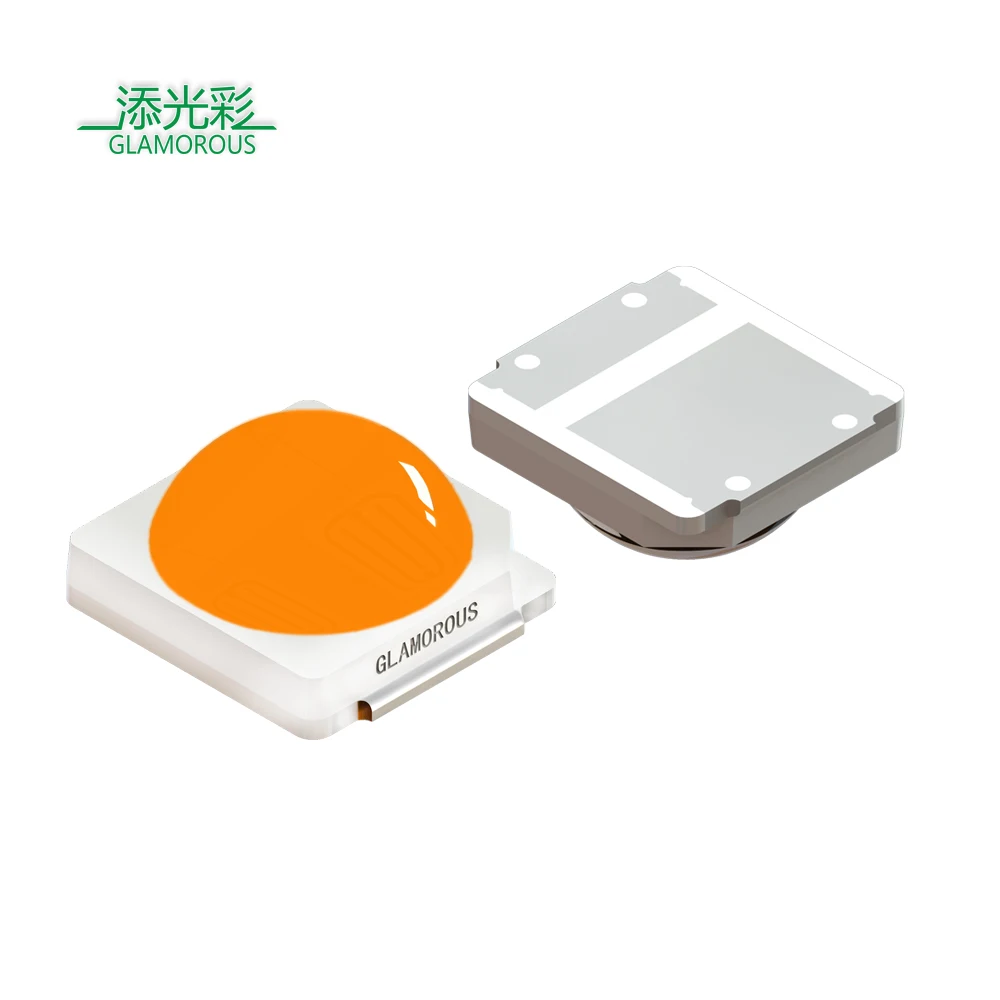 CRI 80 90 95 OEM 3030 LED High Quality 1W 3/6/9/V 2000-15000K  With Round Lens white 3030 SMD LED Chips for LED Lights