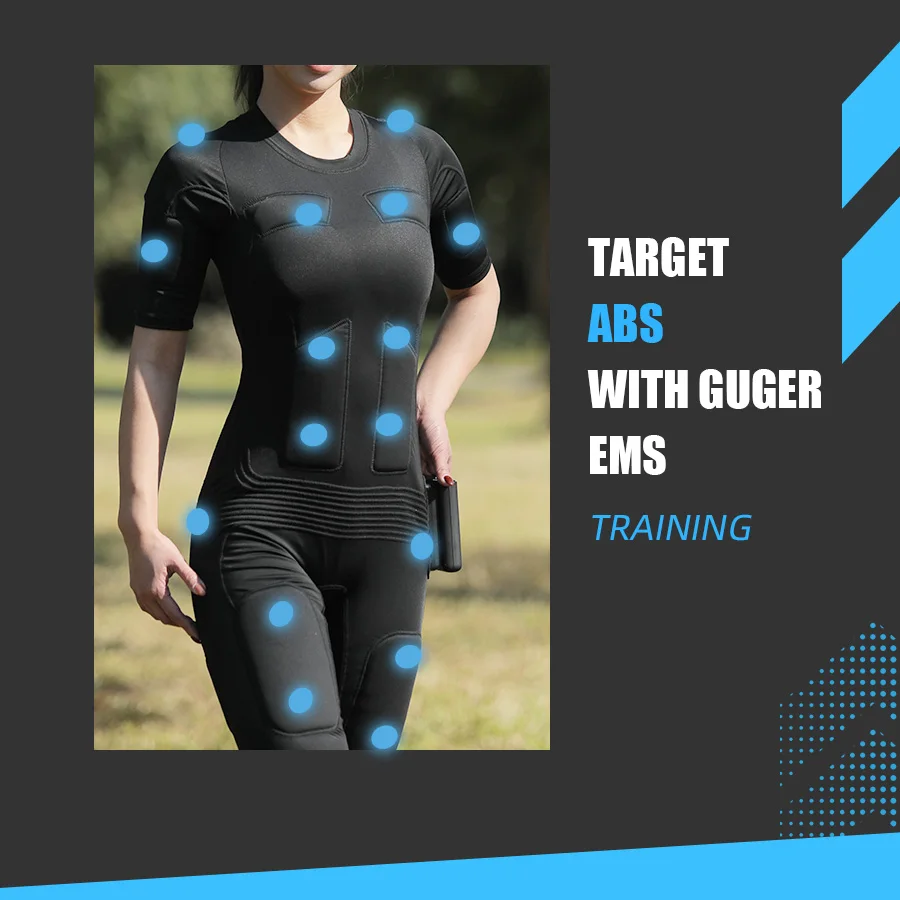 Adjustable Professional Weight Loss Dry Fat Burning EMS Fitness Suit Single Layer One-Piece Personal EMS Training Sportswear
