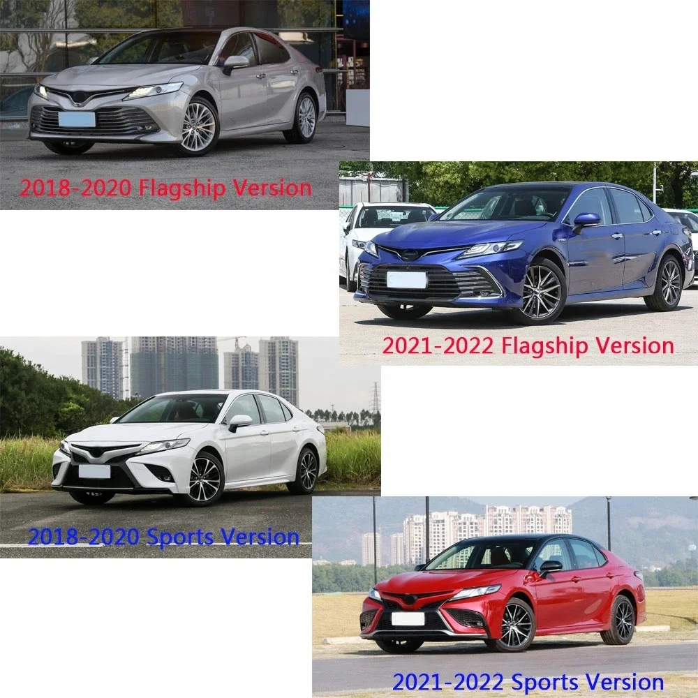 OEM Car Door Side Body Molding Strip Protector Trim Moulding Guard ABS 4PCS Door Moulding Trim For Toyota Camry XV70 2018 -2021