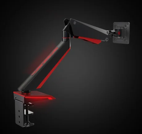 Hot Sale LED Light Gaming Monitor Mount Arm Jonoffice Factory