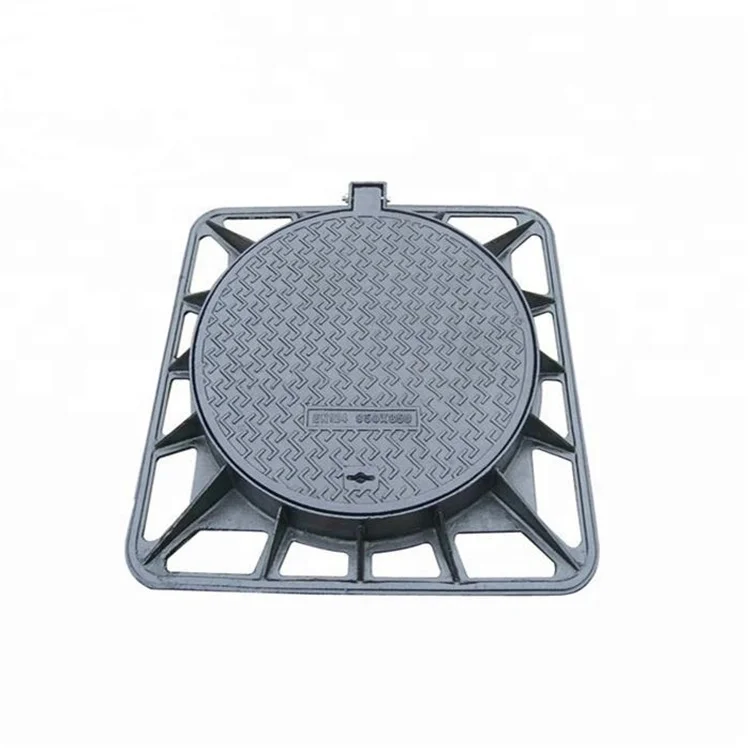 Ductile iron manhole cover 700 heavy-duty manhole sewage inspection well load-bearing can be processed and customized