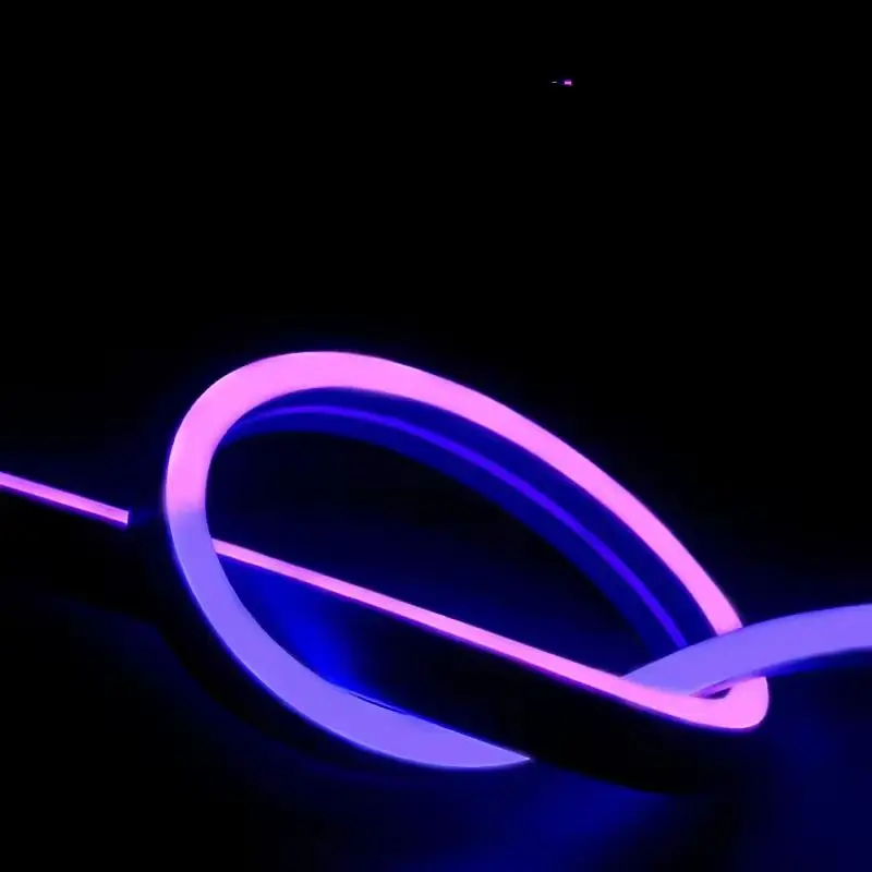 New Running Horse Flowing Bluetooth WiFi Illusionary Neon Set Silicone Light Band 12V LED rgb neon light for decoration