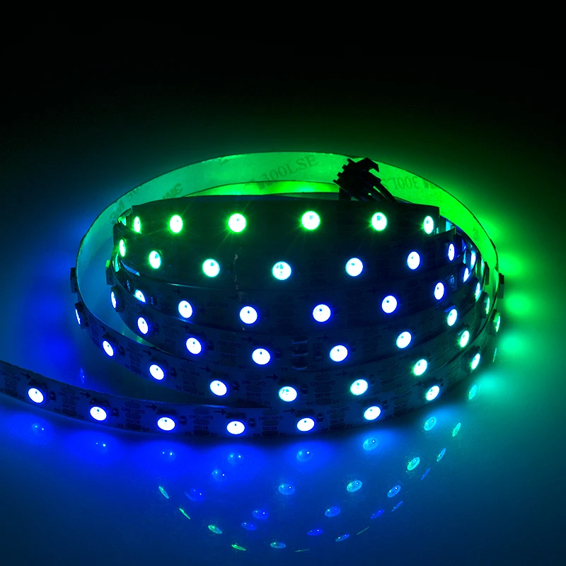 5050led strip light IP20 IP65 LC8812 White PCB DC5v