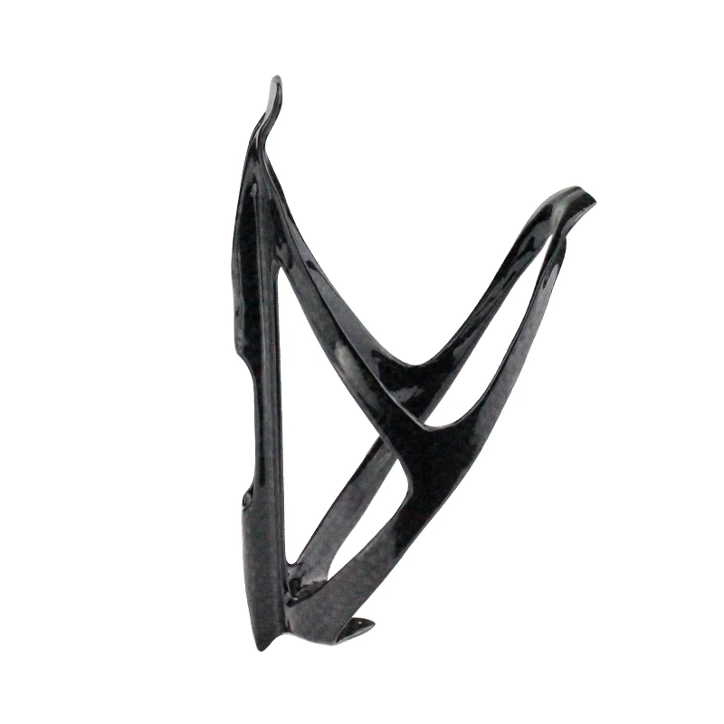 Durable Road Bike Cage Black 3k Carbon Fiber Carbon Fiber Water Bottle Cage Holder