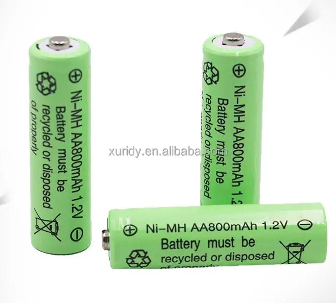 OEM order 400mah aa rechargeable ni-mh battery 1.2v solar light battery 8pcs blister card