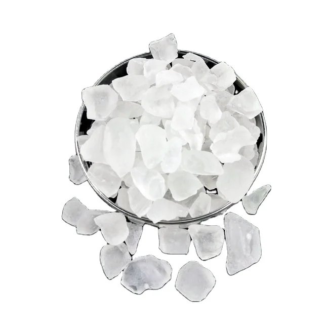 Water treatment transparent glassy antiscalant broken crystals