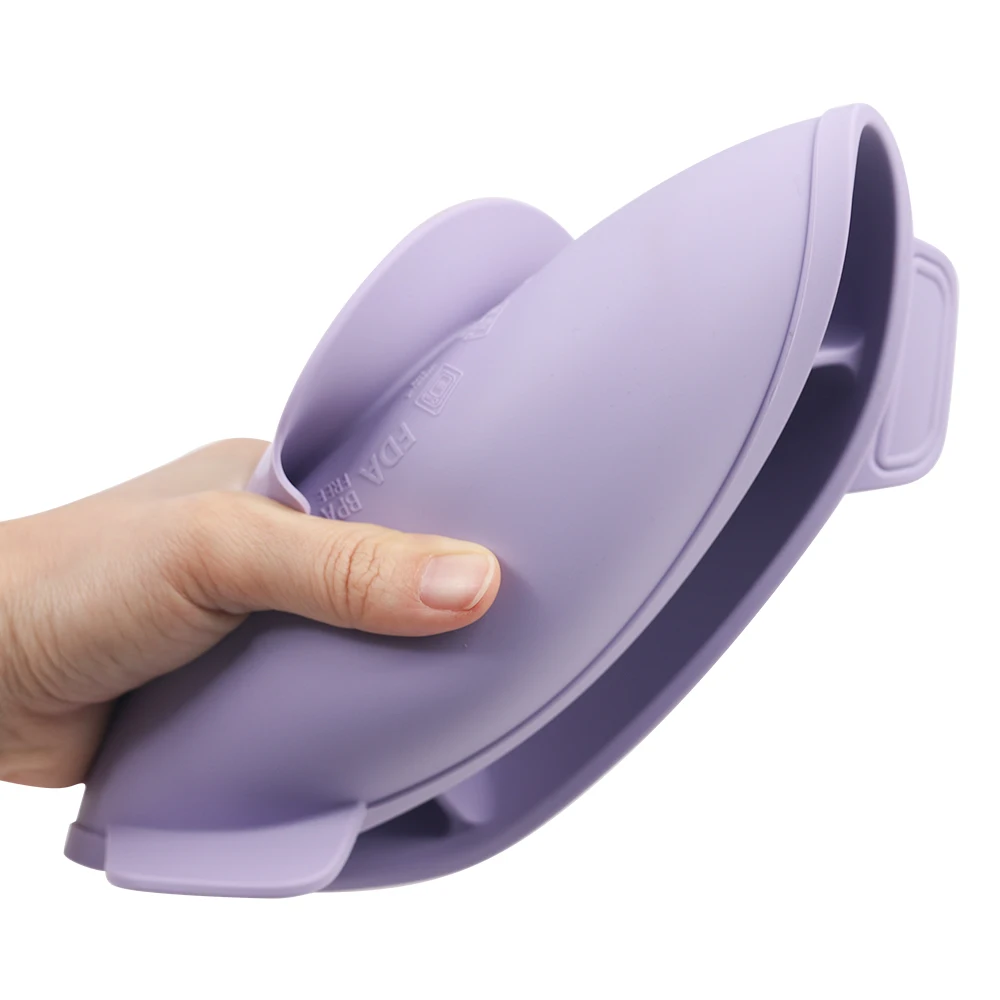 Newsun Plate Dinner Set Bpa Free Silicone Dinnerware Gift Set New Born Kids Care Baby Products Em/Odm