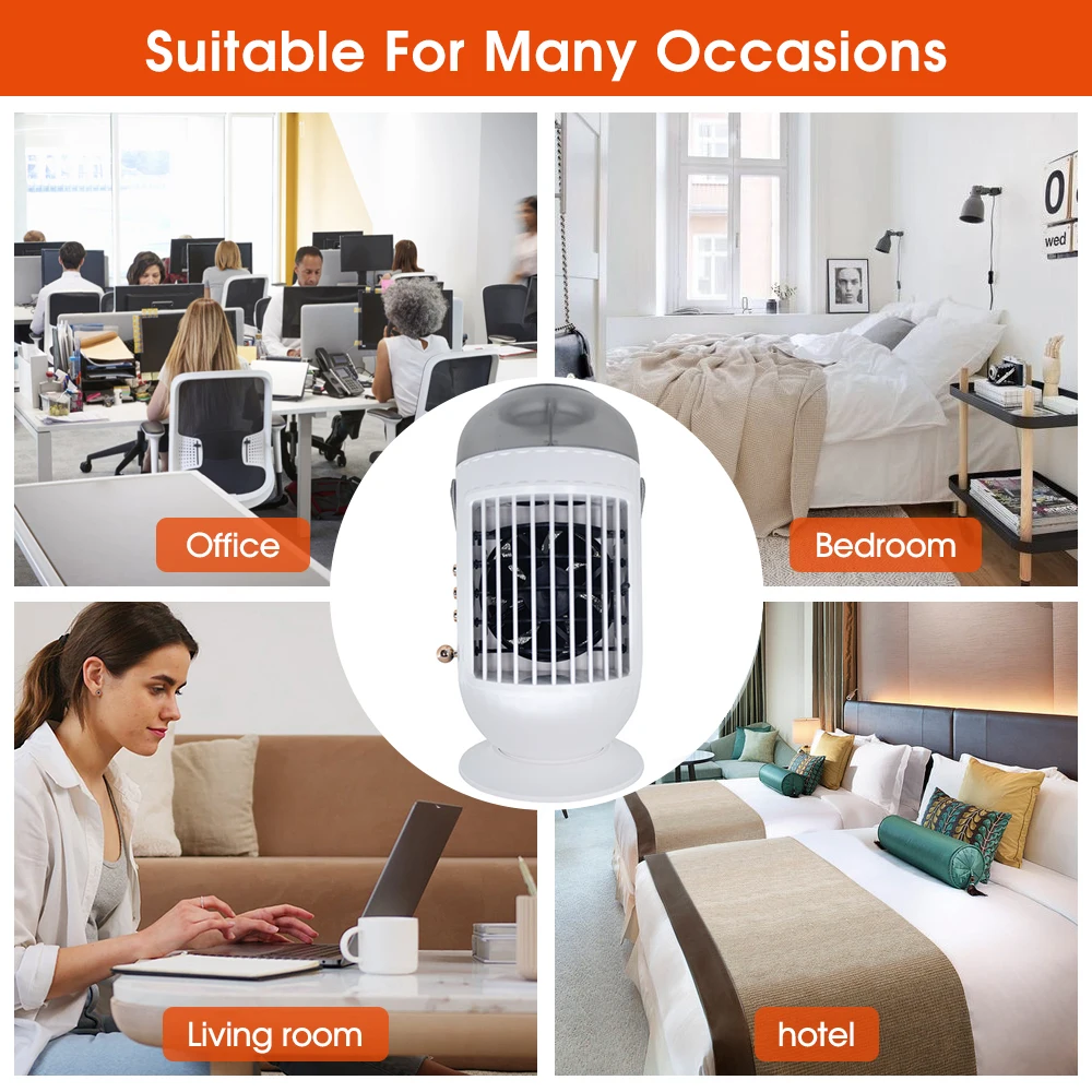 18 Degrees Water Mini Humidifier Purifier Cooling Fans Room Rechargeable Air Conditioners Mini Air Cooler Fan .jpg