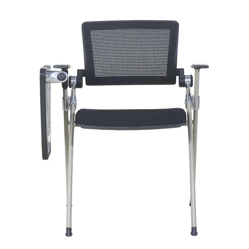 Stacking Student Office Chair Conference Training Room Chair with Writing Pad