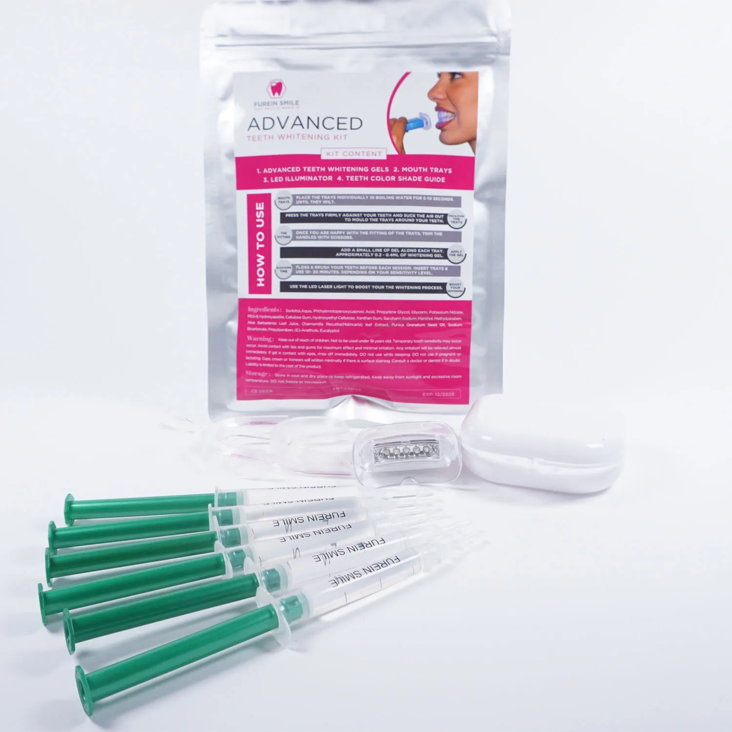 30 Minutes Effective Professional peroxide teeth whitening kits home tooth whitening system