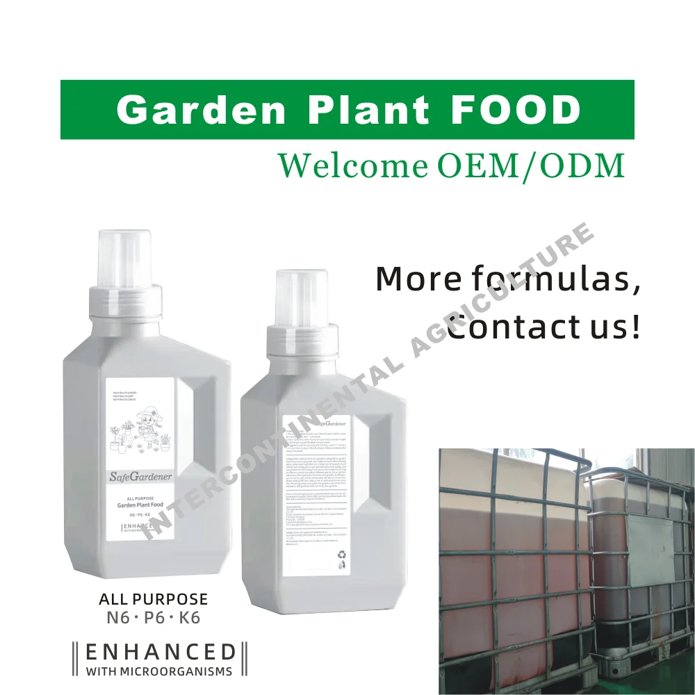Оптовая продажа, бренд oem, бутылка 1000 мл, жидкость для сада, роза, Подсолнух npk 6 5 6, производители удобрений из Китая
