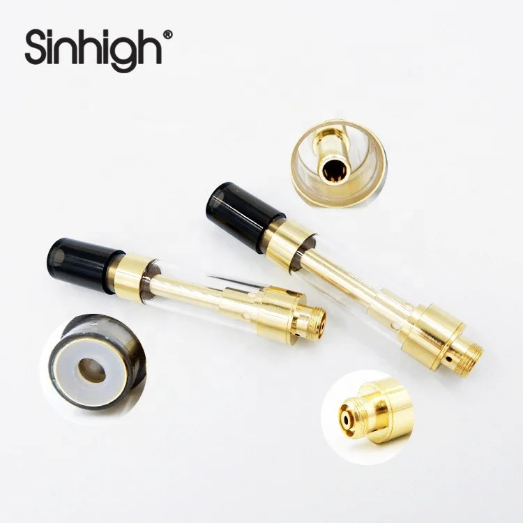 
Sinhigh Gold Wholesale G5 Cbd Cartridge Vaporizer Cartridge 1ml Ceramic Coil Cartridge 