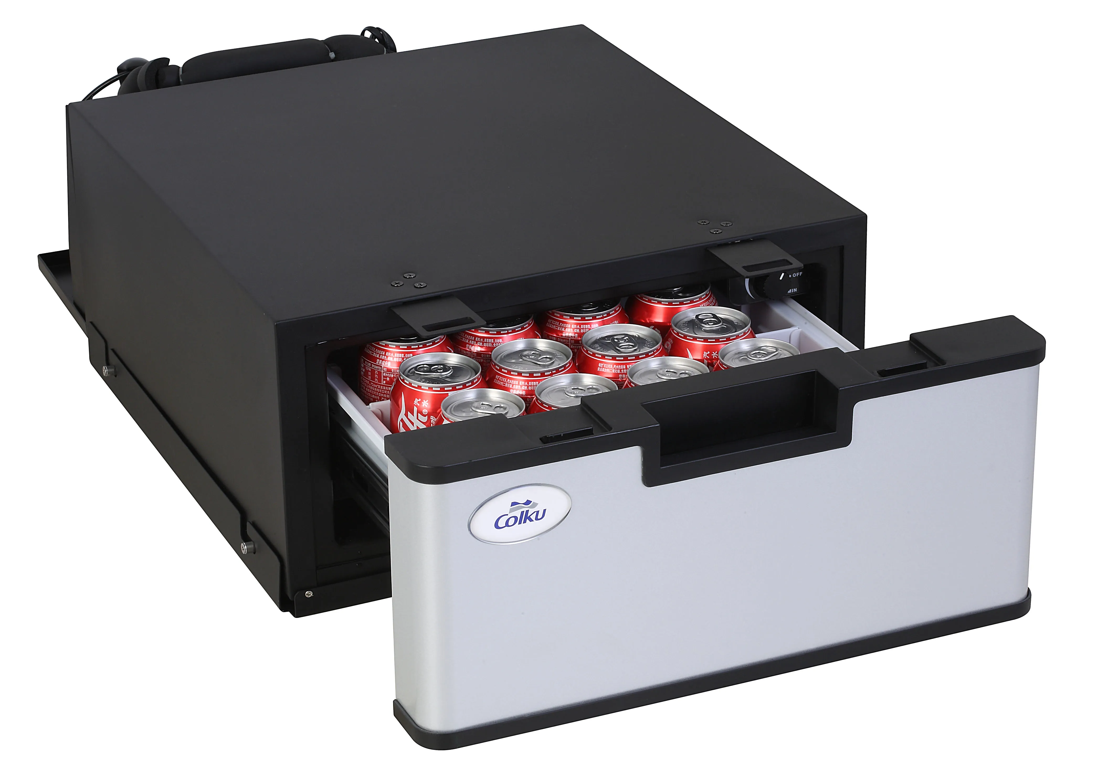 12V 24V Fridge 23L Mini Camping Compressor car Freezer Portable Drawer Refrigerator