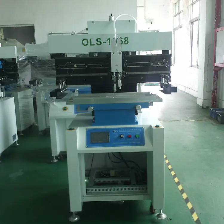 0.6 meter length LED PCB screen printer machine SMT stencil printer solder paste printer