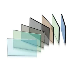 factory price Ready For Ship 4mm 5mm 6mm dark blue Reflective Float Building Window Glass Sheet manufacturer direct
