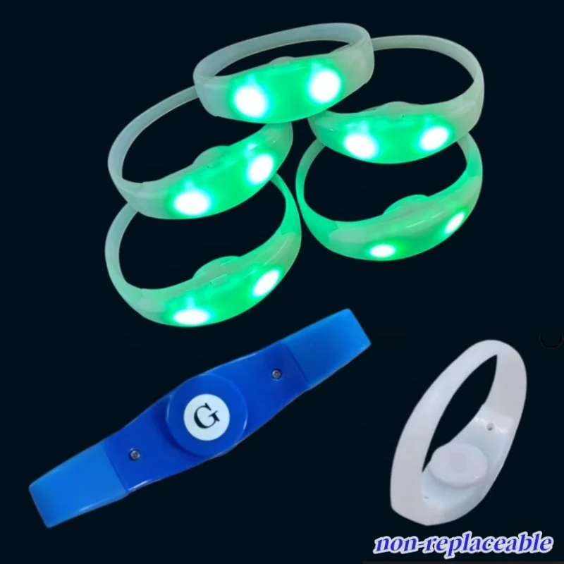 promotional cheap custom name rubber silicone eco friendly dmx control printed bracelet wristbands with logo custom
