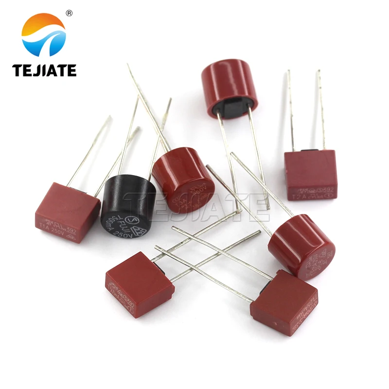 392 square 382 cylindrical fuse T1A/2A/2.5A/3.15A/4A/10A 250V power supply insurance circuit protection