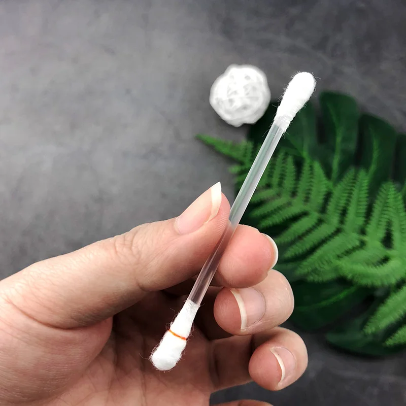 Оптовая цена, 1500 шт. за рулон, самый дешевый отбеливающий мазок для зубов, одноразовый ватный тампон с витамином е для отбеливания зубов
