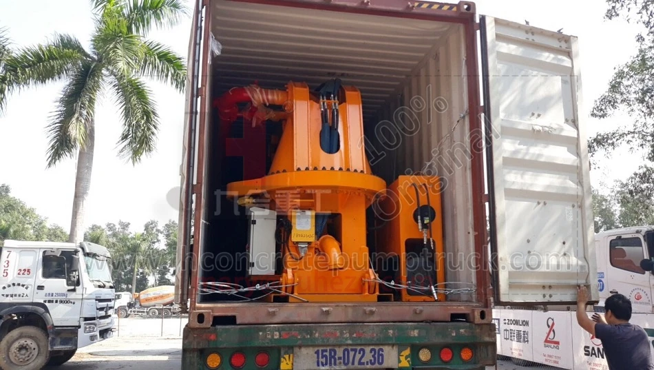 
Concrete Distributor Tower Concrete Pump Placing Boom Reliable Highly Efficient 