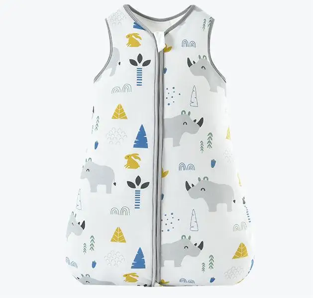 Baby Sleep Sack 6-12 Months 3 Pack 100% Cotton Lightweight 0.5 TOG Wearable Blanket Baby Sleep Bag with 2-Way Zipper for Newborn