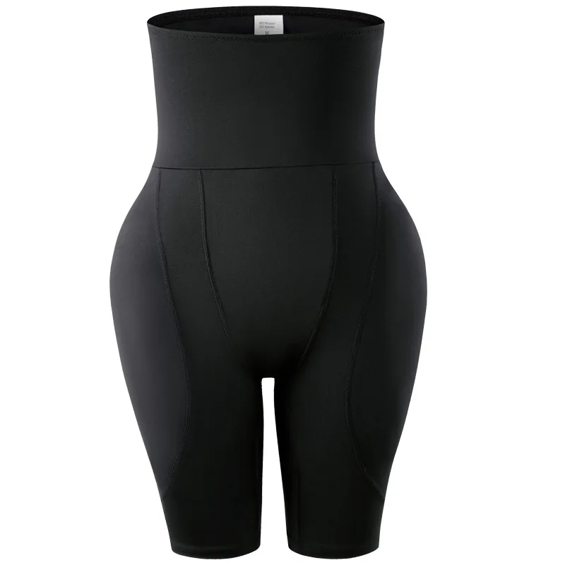 High Waist Body Shaper Padded Hips and Buttock Hip-Filling Sponge Pad Ass Butt-Lifting Shapewear Panties