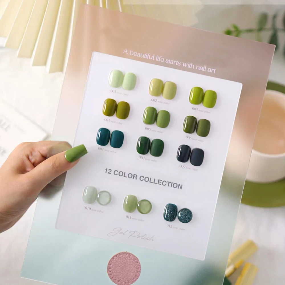 OEM/ODM Logo Gelpolish Best Odorless Self-Leveling Soak Type Salon Art UV Nail Gel Polish 8ml Liquid Material LED Free Sample