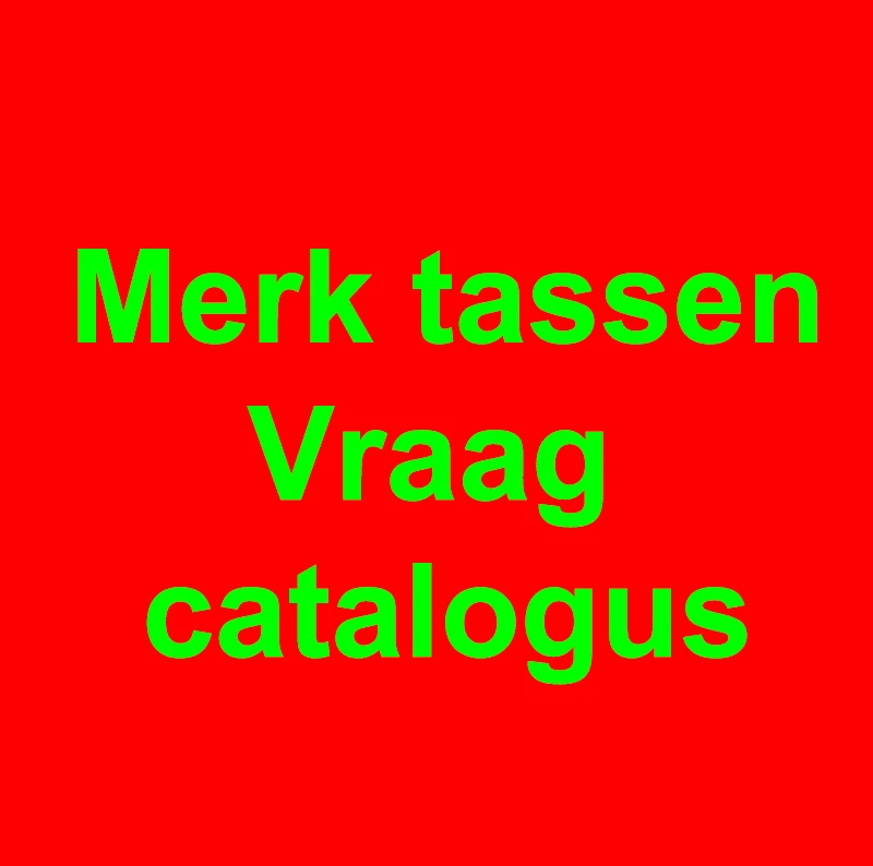 merk channel tassen tas