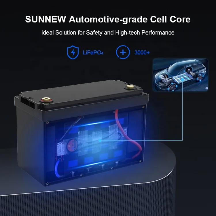 SUNNEW LiFePo4 литиево-ионный аккумулятор Прямая продажа с завода 12 В 24 100 А/200 А/х