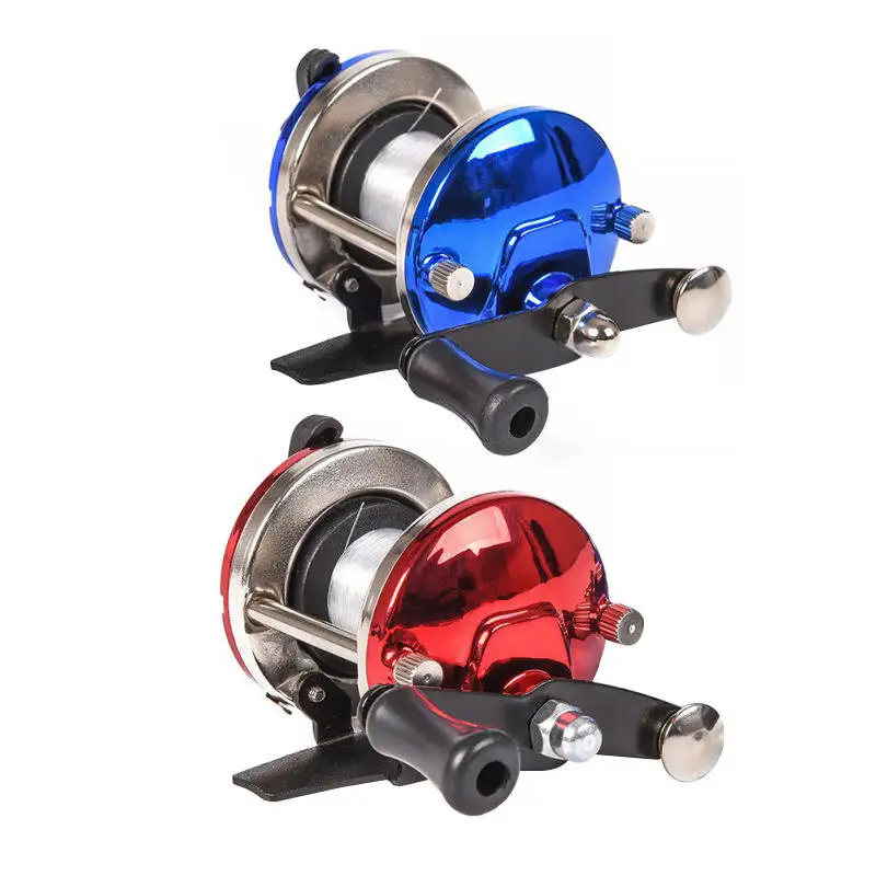 Low Price 100 Size 3: 1 Gear Ratio Metal Trolling Fishing Mini Drum Fishing Reel
