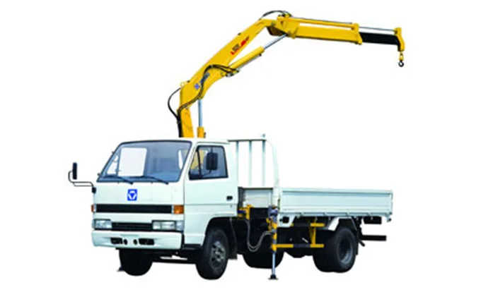 xugong sq1zk2q 1000kg pickup truck hydraulic lifting crane