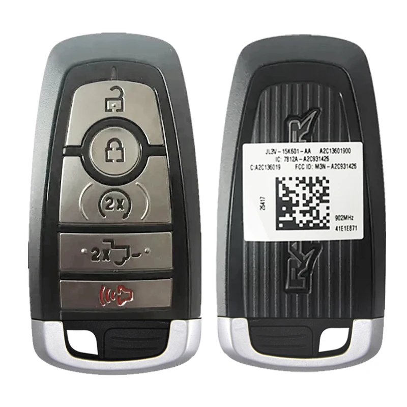 CN018076 Original 5 Button Smart Key For 2017-2018 F-ord F150 Raptor Remote Fob 49 Chip 902MHZ M3N-A2C931426 JL3V-15K601AA