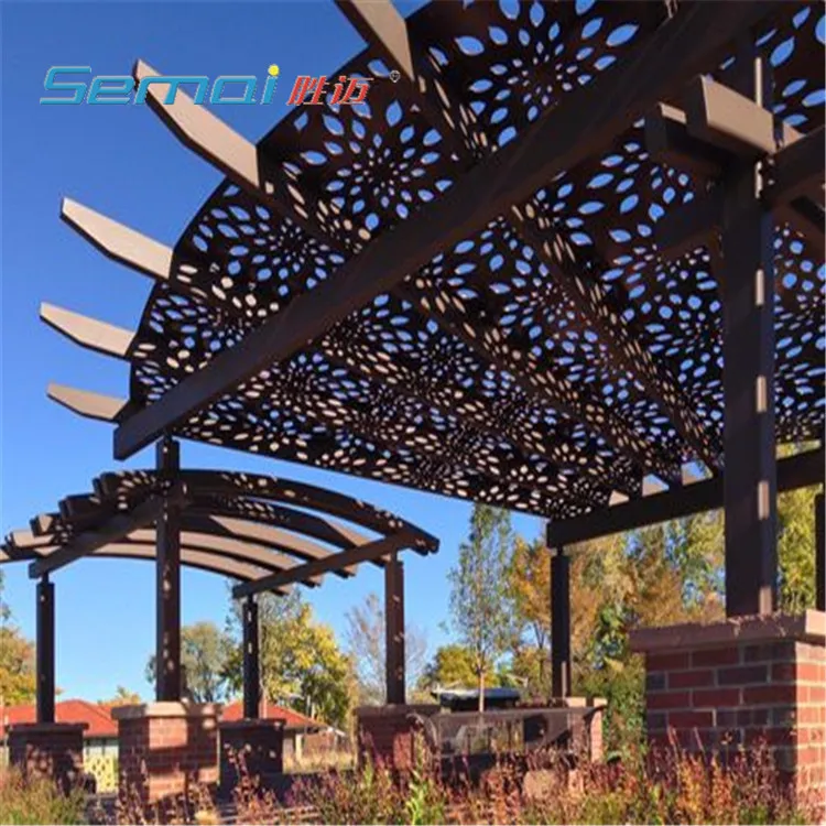 
Exterior Decorative Laser Cut Aluminum Fence Panels for Garden Fencing 