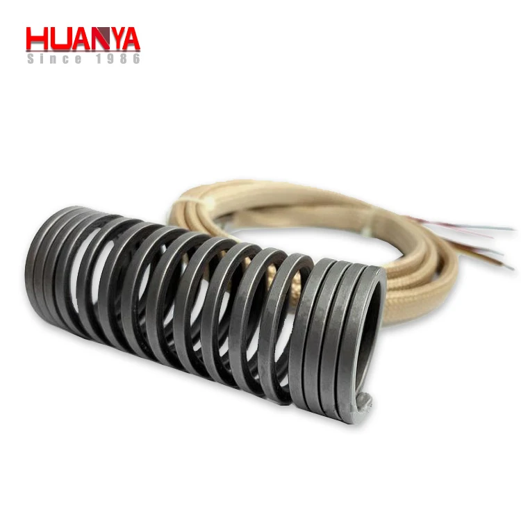 2.4x4.2mm hot runner spring coil nozzle heater with thermocouple