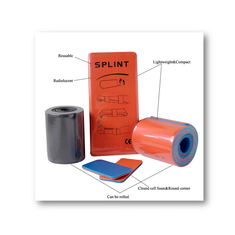 medical products SAM foam padded splint roll fold type real factory OEM first aid splint