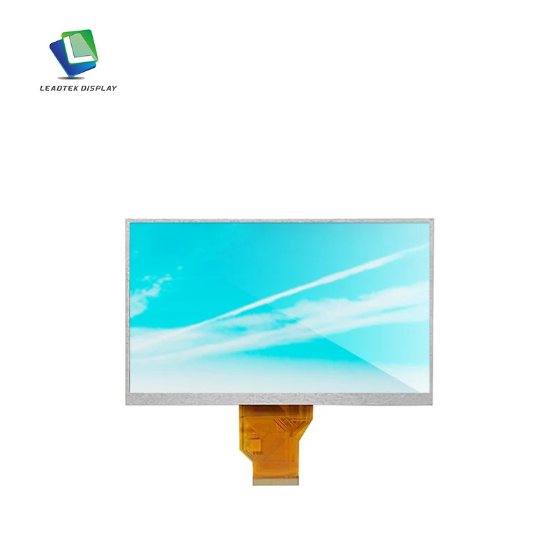 automotive lcd display 7 inch RGB connector TN normally white 800*480 resolution lcd module