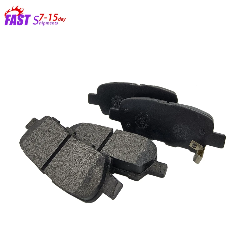Production line no noise no dust semi metallic brake pads for Nissan Infiniti