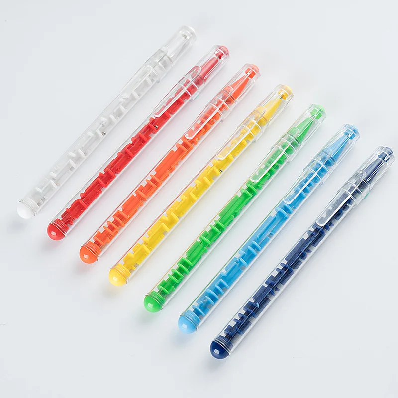Funny Brain-training Toys Maze ball pens room escape gift advertising pen