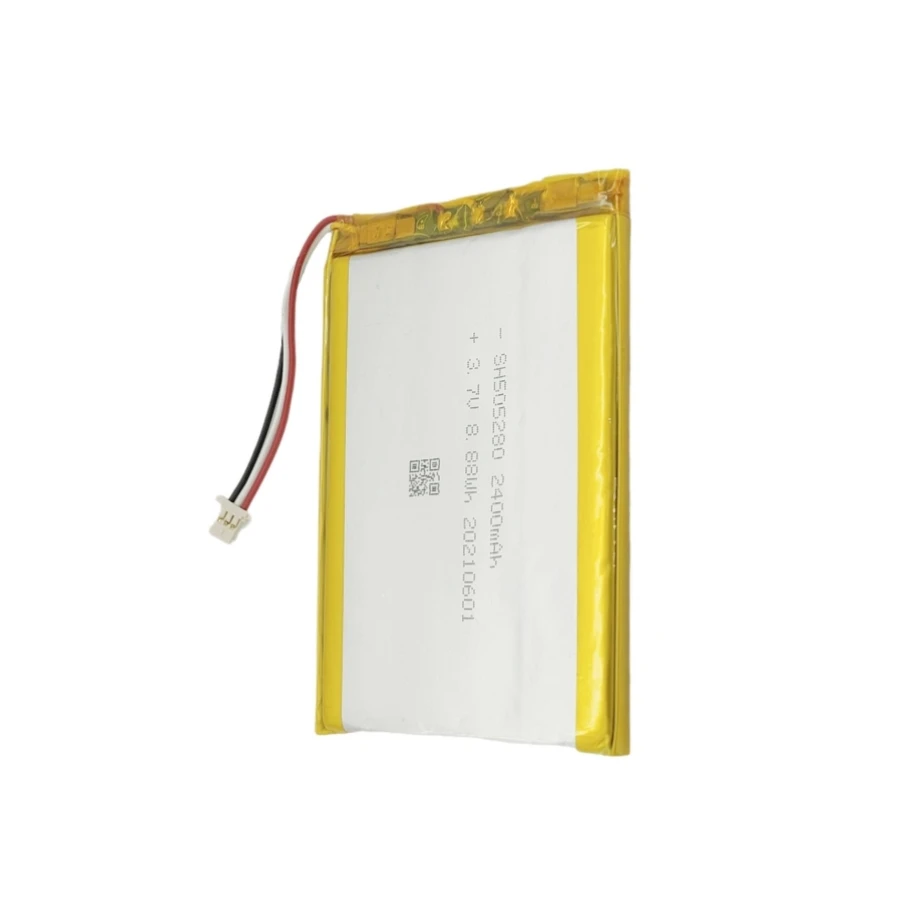 1000 Cycle 505280 2400mah 3.7v 25c Lipo Battery Rc Drone Lithium Polymer Batteries 30c High Rating 3.7v Rechargeable Battery