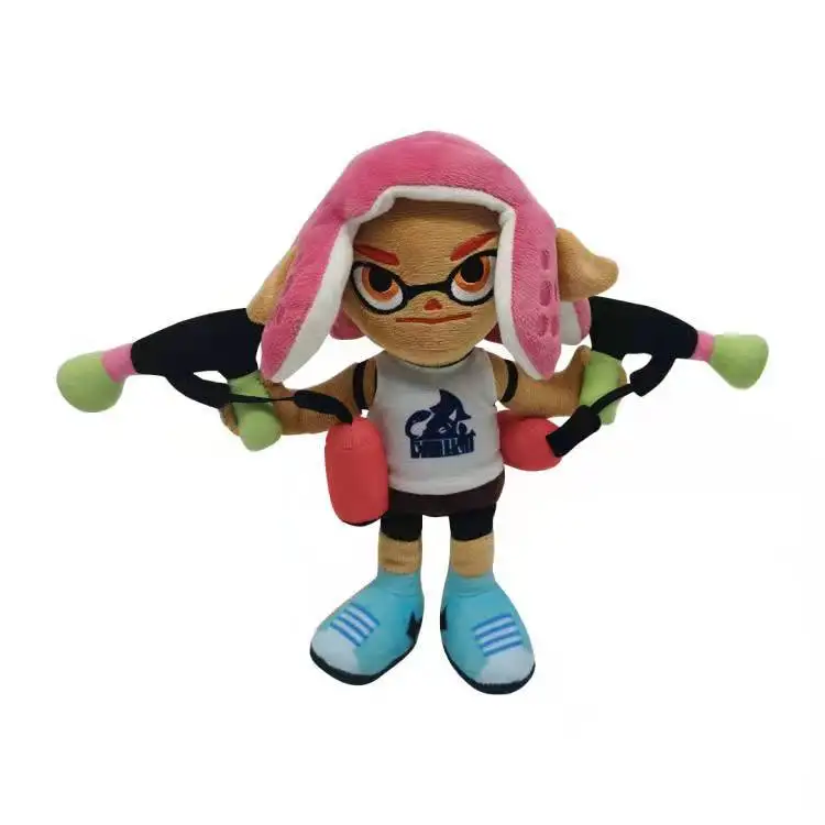 2024 унисекс Джет воин 2 переключателя Splatoon2 плюшевые Мультяшные игровые фигурки PP хлопок наполнитель для детей игрушки на заказ