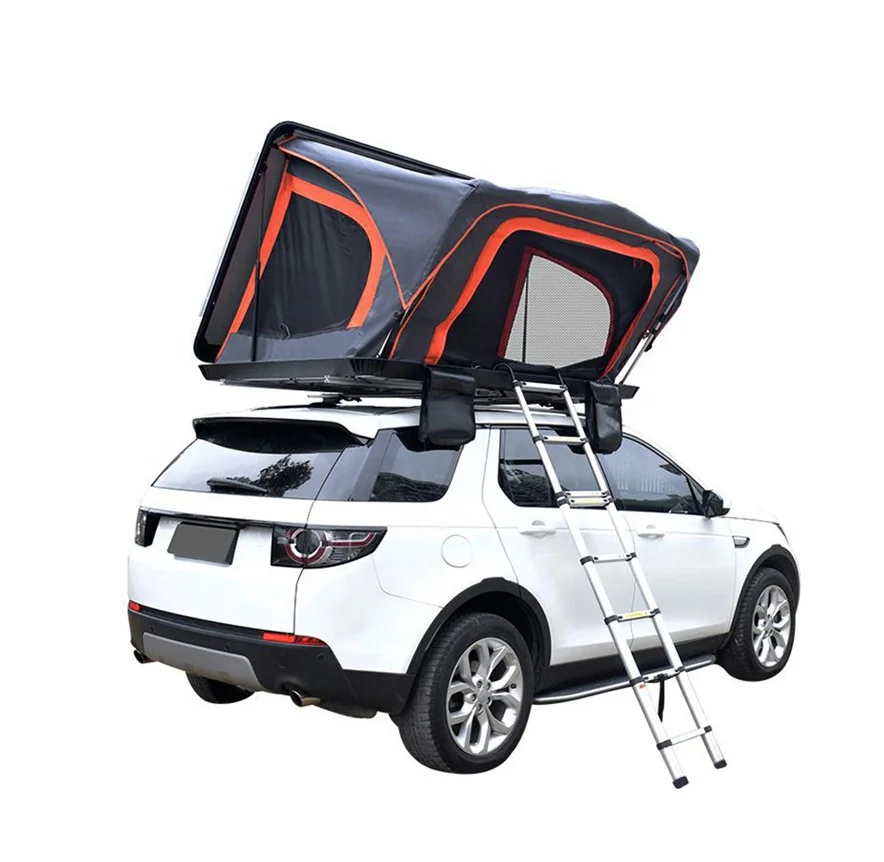 Tente de toit aluminium hard shell car roof top camping waterproof car roof tent hard shell vehicle car trailer roof top tent
