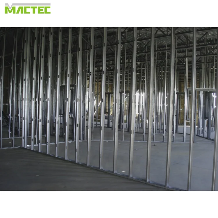 steel stud making machines light gauge steel frame fodeling lsf channel automatic metal roll former structure building material