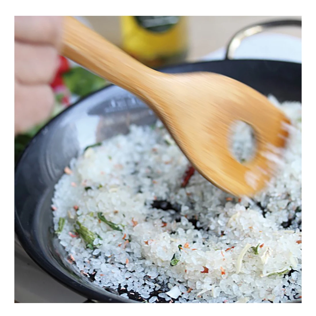 Японское здоровое блюдо 10 минут, закуска из паэльи, сушеный мгновенный рис