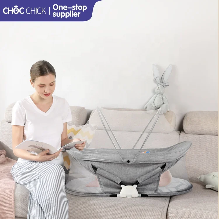 Chockchick Safety Foldable Travel Portable Bassinet Bed Baby Cradle