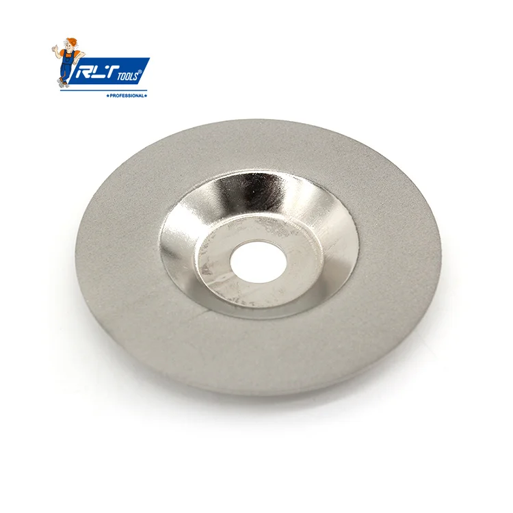 RLT Tools China Factory Supply Diamond Thin Cut-Off Disc Silver Single Metal Diamond Cutting Disc For Wood Material Cutting